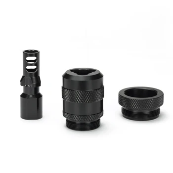 Stainless Steel 3 lug muzzle brake Adapter