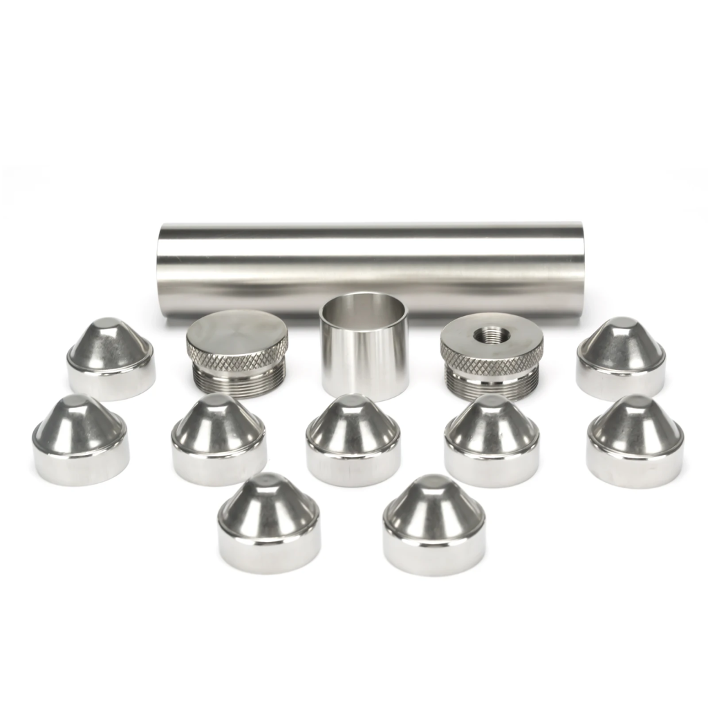 Grade 5 Titanium End Caps