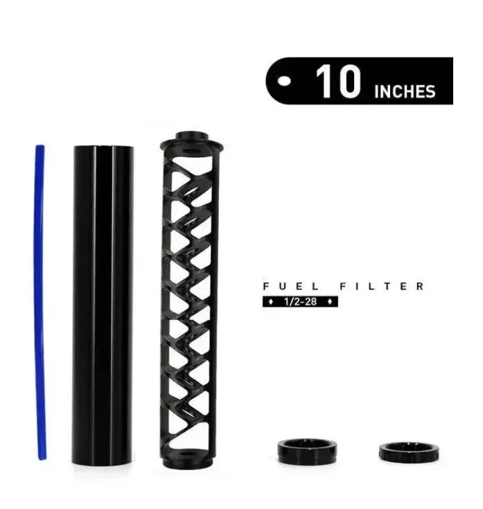 10 Inch 7075 Aluminum Solvent Trap (5)