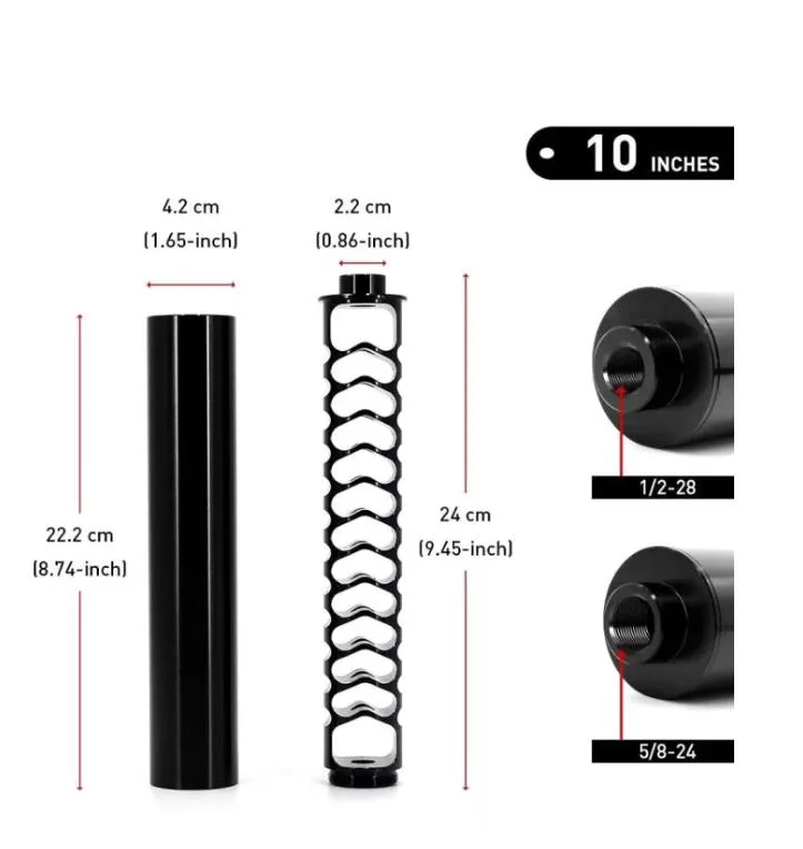 10 Inch Aluminum Solvent Trap Kit (6)