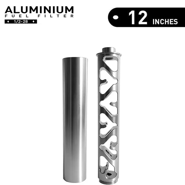 12 Inch Aluminum Solvent Trap with Spiral Design (1)