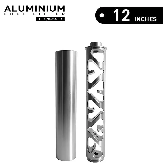 12 Inch Aluminum Solvent Trap with Spiral Design (2)