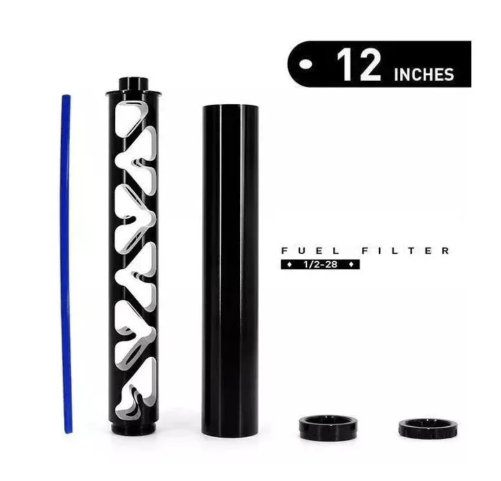 12 Inch Aluminum Solvent Trap with Spiral Design (4)