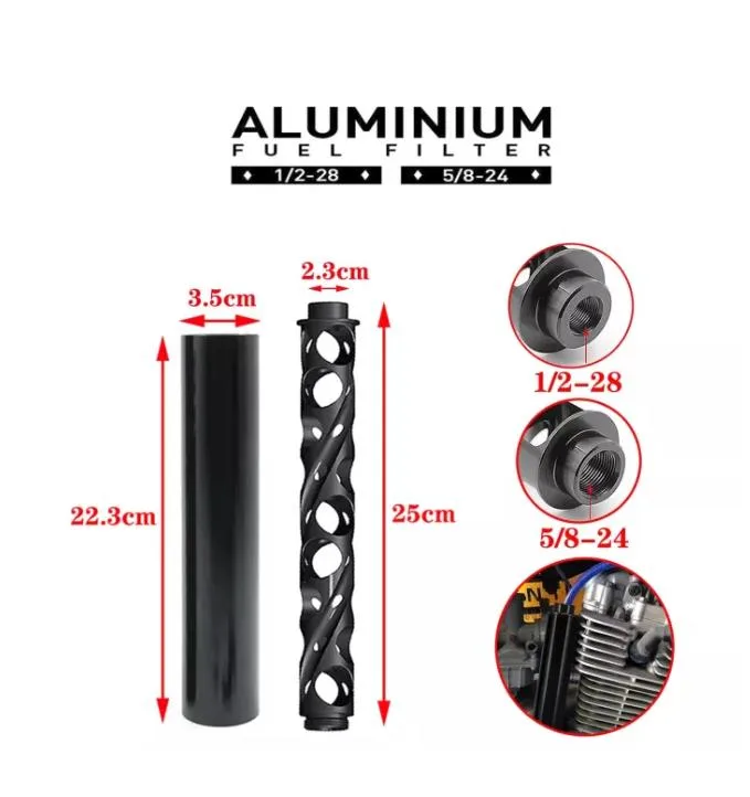 7075 Aluminum 10 Inch Solvent Trap (5)
