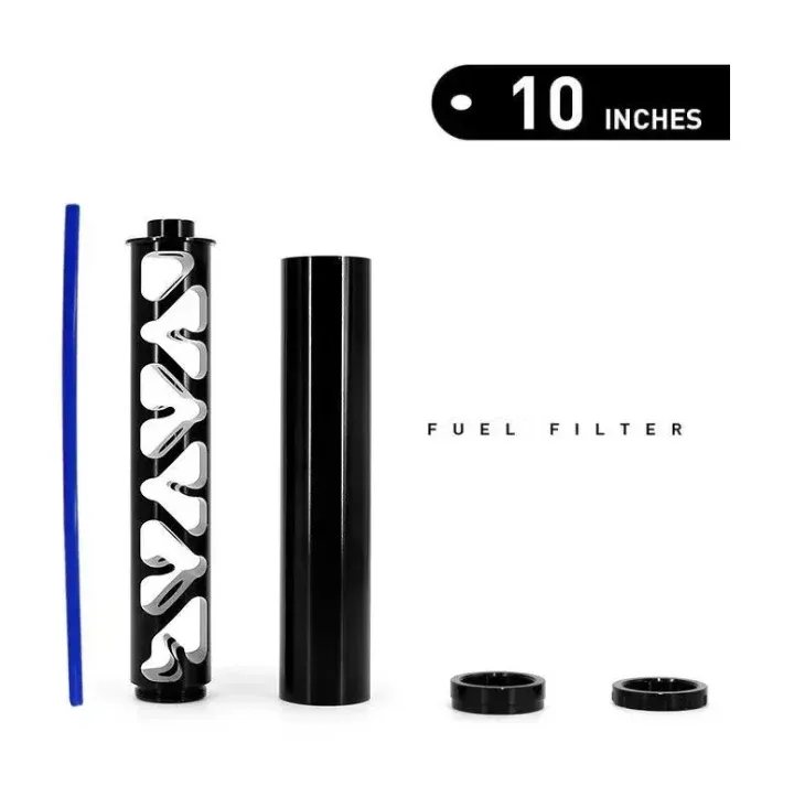 7075 Aluminum Fuel Filter, Dual Thread 12 28 & 58 24 (10)