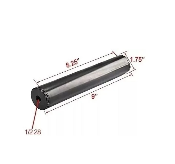 8.7 Inch 7075 Aluminum Solvent Trap (2)