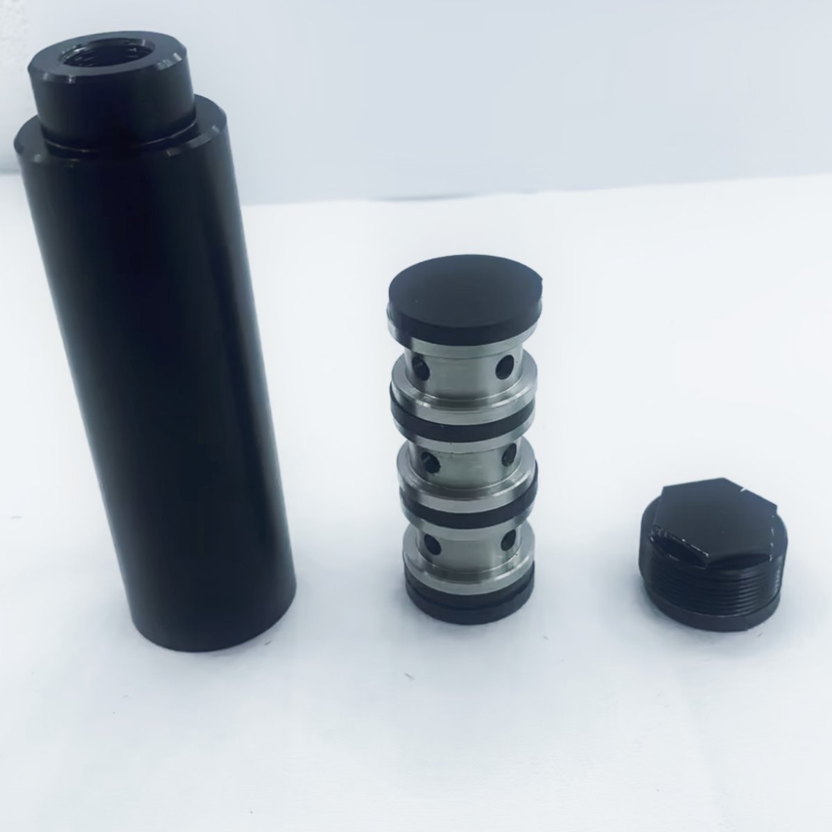 4 Inch Mini Aluminum Solvent Trap Fuel Filter (12×28 or 58×24) (2)