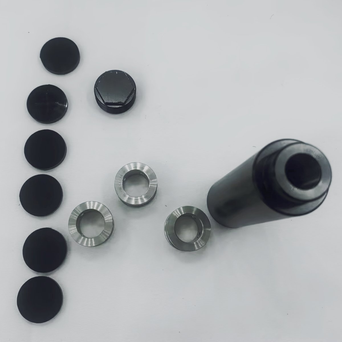 4 Inch Mini Aluminum Solvent Trap Fuel Filter (12×28 or 58×24) (3)