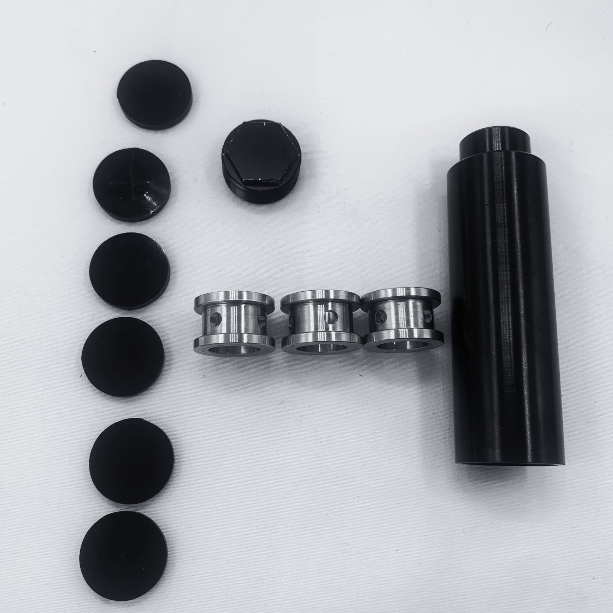 4 Inch Mini Aluminum Solvent Trap Fuel Filter (12×28 or 58×24) (7)