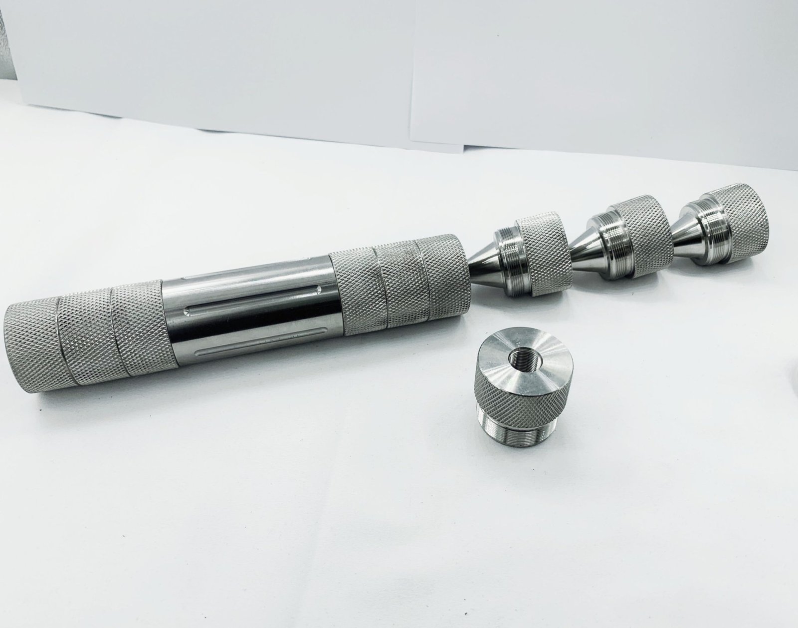 Premium 10″L Stainless Steel Modular Solvent Trap Kit (10)
