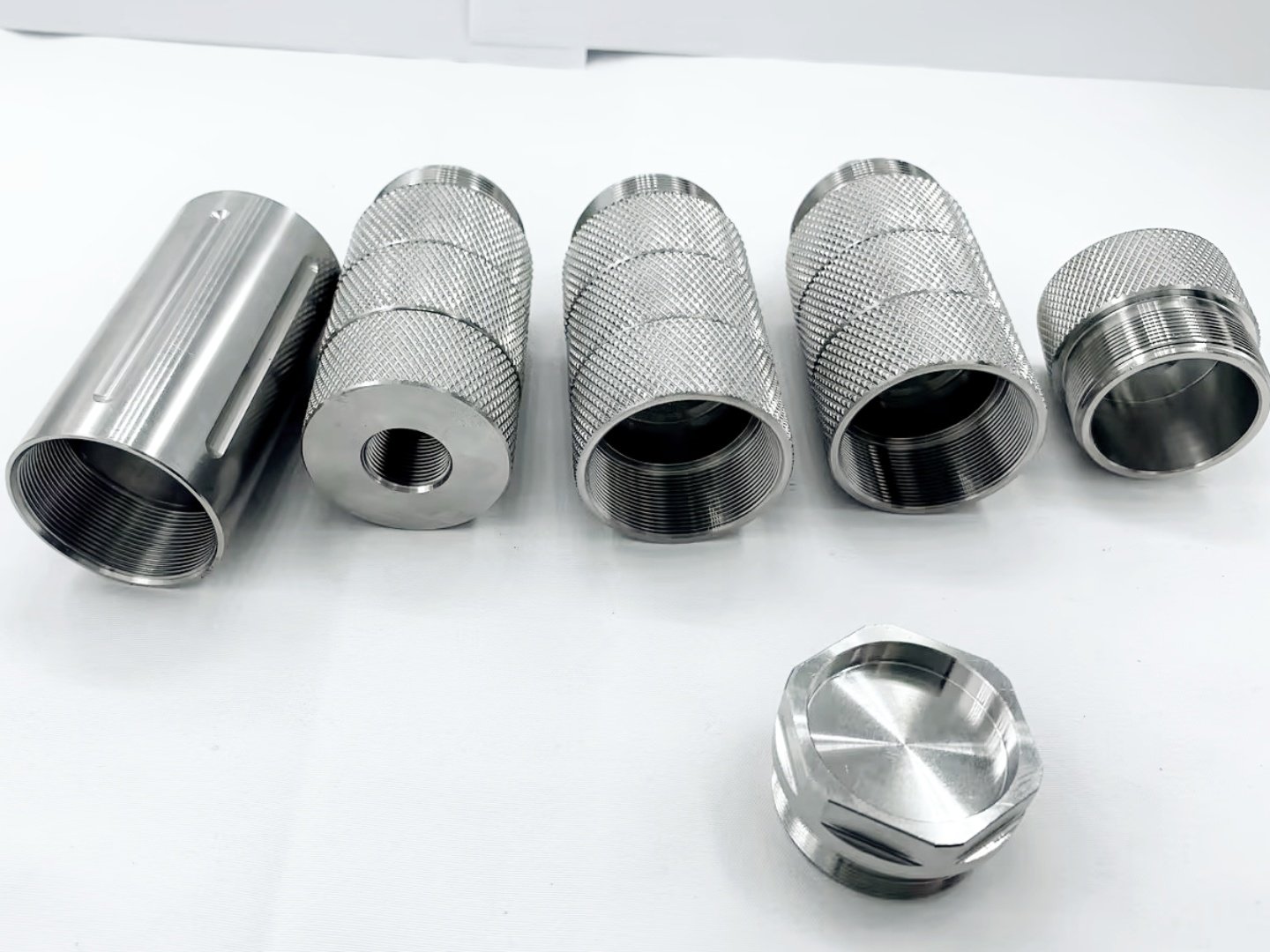 Premium 10″L Stainless Steel Modular Solvent Trap Kit (6)