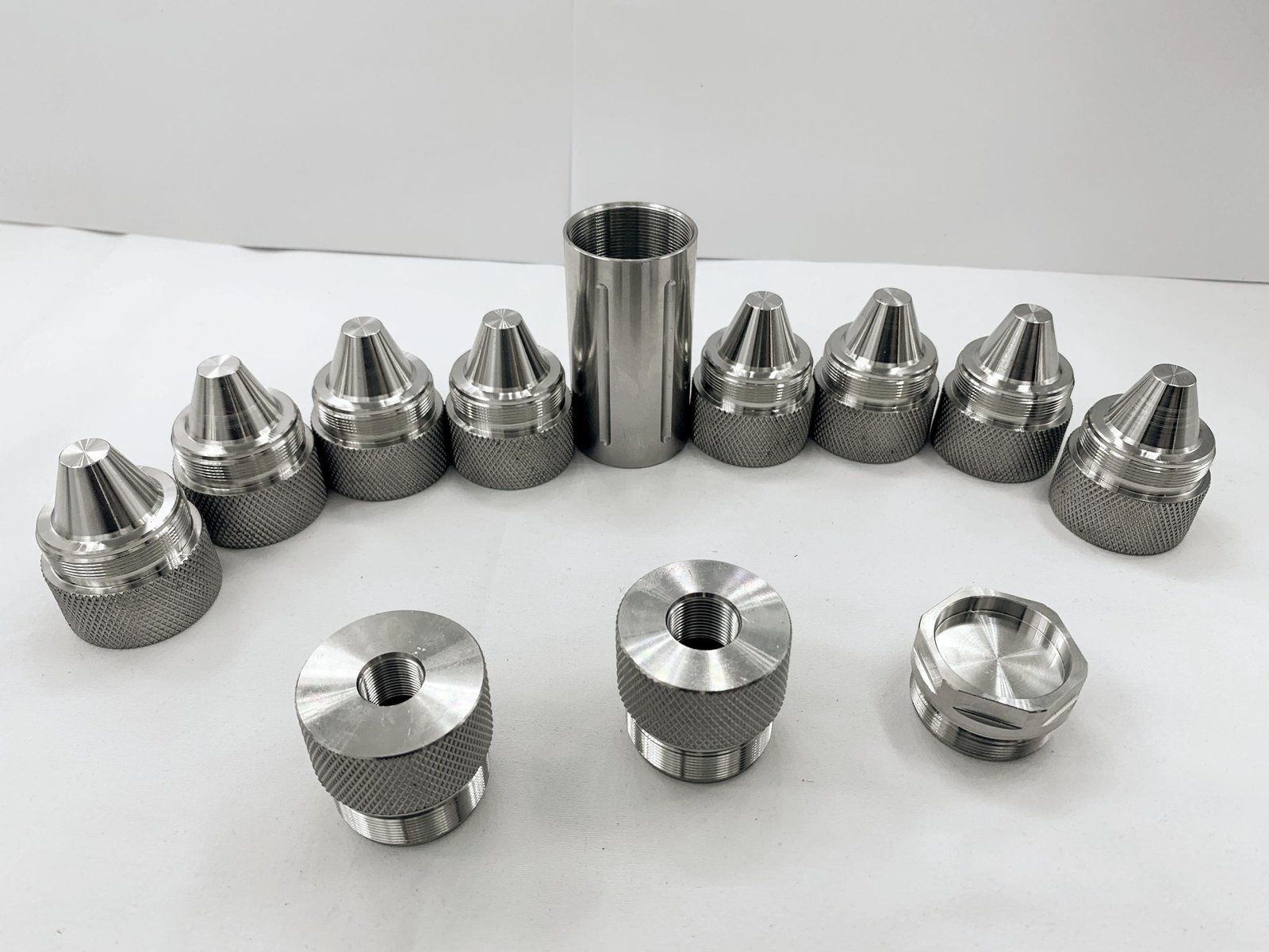 Premium 10″L Stainless Steel Modular Solvent Trap Kit (8)