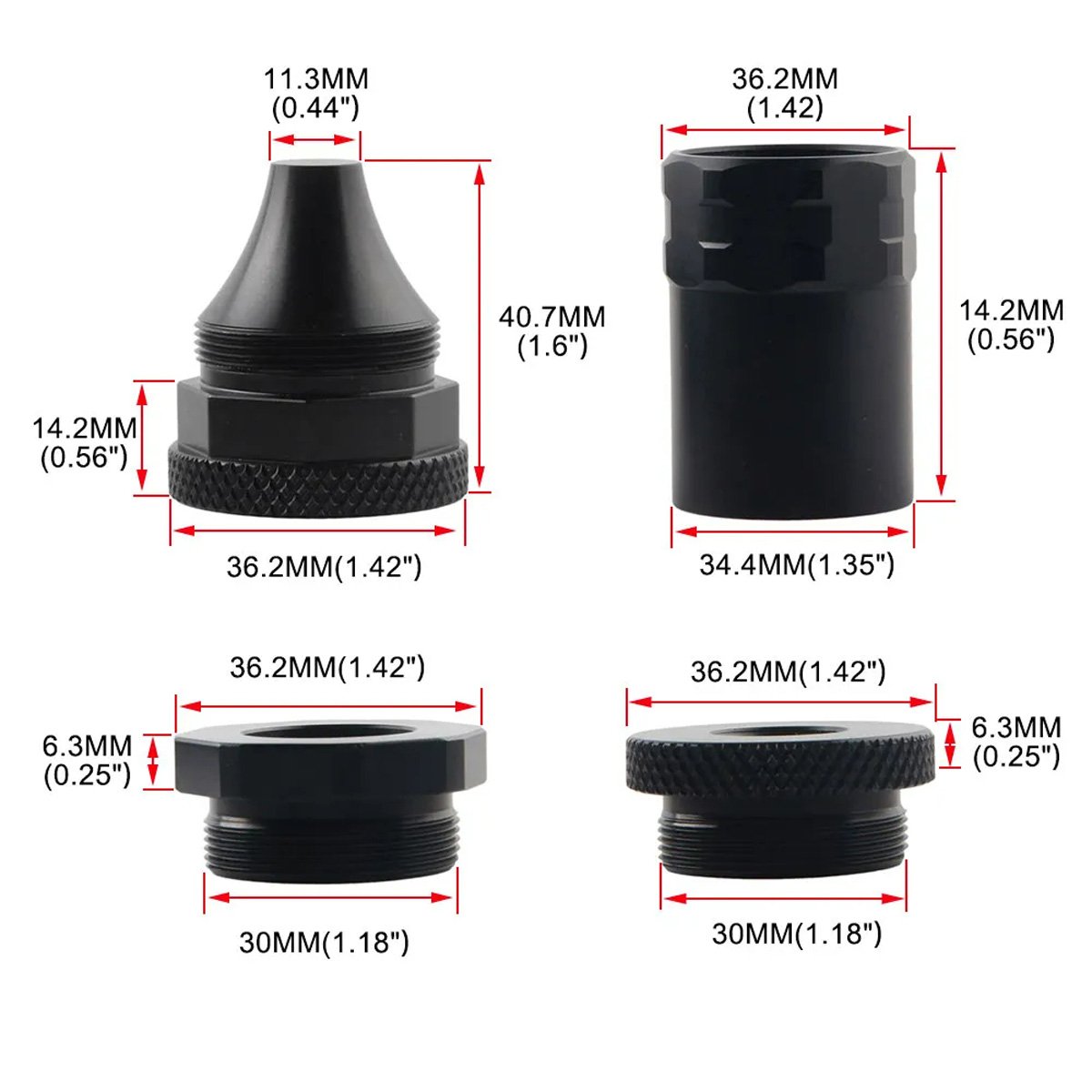 Stainless Steel Modular Solvent Trap (2)